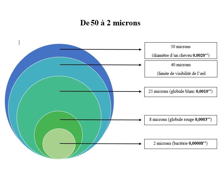 Echelle des microns