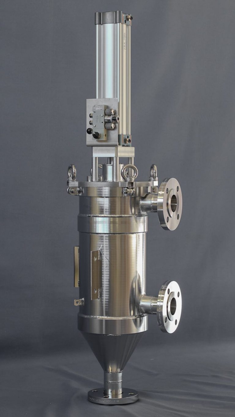 Automatic Self-cleaning stainless-steel filter flanges