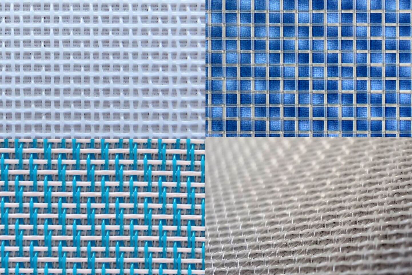 Filter belts for vaccum filter