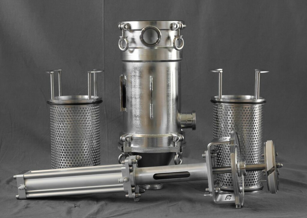 Filtre autonettoyant écran filtrant racleur