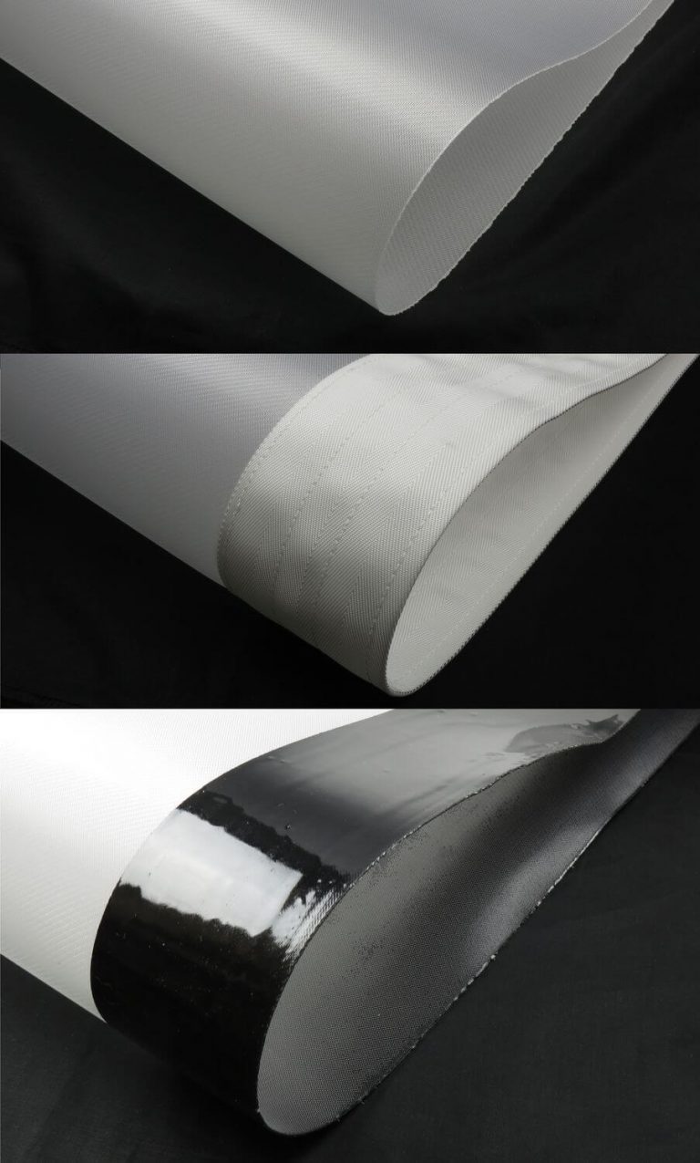 Filter belt edges